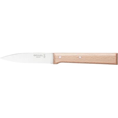Opinel 126 Paring Knife Natural Beech - Kitchen Cutting Tool Opinel 126 Paring Knife Natural Beech - Kitchen Cutting Tool