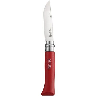 Nóż Opinel N.08 Czerwony - Tradycyjny Projekt & Żywy Kolor Nóż Opinel N.08 Czerwony - Tradycyjny Projekt & Żywy Kolor
