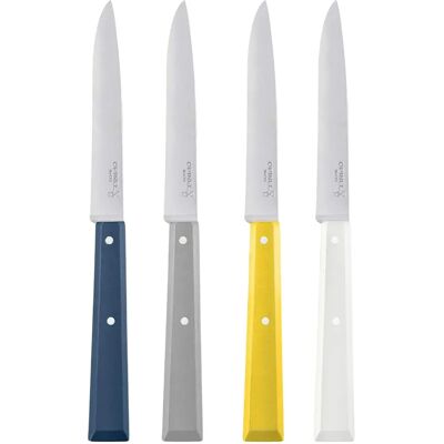 Opinel Bon Appetit Celeste Set di 4 Coltelli da Tavola - Posate Opinel Bon Appetit Celeste Set di 4 Coltelli da Tavola - Posate