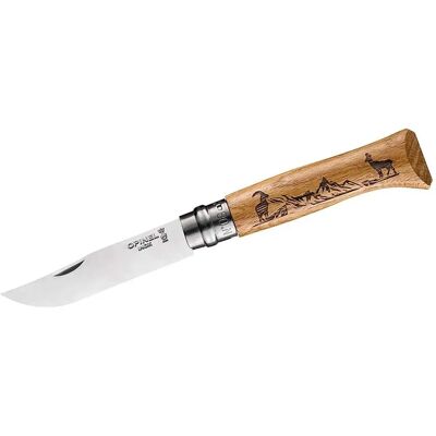 Opinel Nr. 8 Animalia - Inox, Chamois Opinel Nr. 8 Animalia - Inox, Chamois
