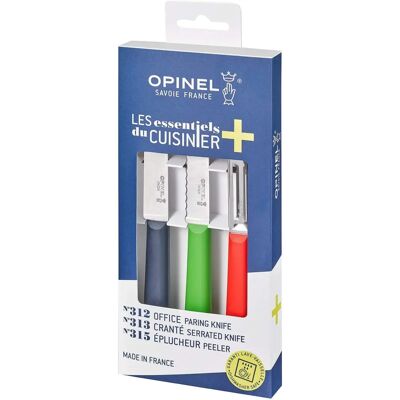 Opinel Kleines Küchenmesserset - Grün Opinel Kleines Küchenmesserset - Grün