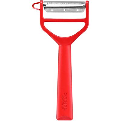 Opinel T DUO Polymer Vegetable Peeler - Vegetables & Fruits Opinel T DUO Polymer Vegetable Peeler - Vegetables & Fruits