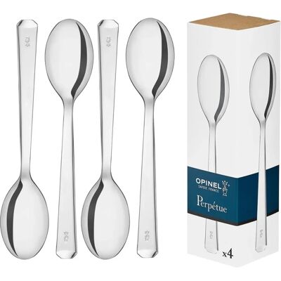 Opinel Modèle 254617 - Cuillères en Acier Inoxydable - Faciles à nettoyer Opinel Modèle 254617 - Cuillères en Acier Inoxydable - Faciles à nettoyer