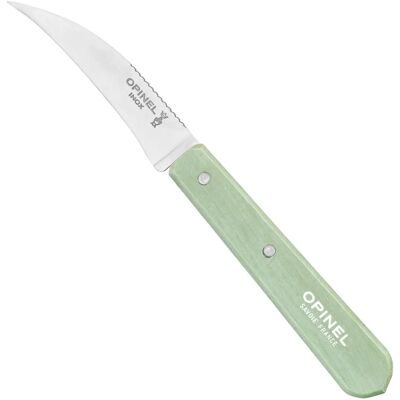 Opinel Gemüsemesser - Salbei Grün - 7cm Edelstahlklinge - Frankreich Opinel Gemüsemesser - Salbei Grün - 7cm Edelstahlklinge - Frankreich