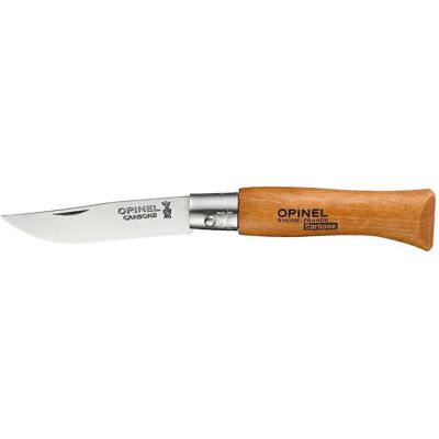 Opinel No.4 Kohlenstoffstahlmesser - Braun Opinel No.4 Kohlenstoffstahlmesser - Braun