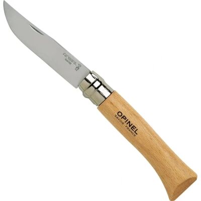 OPINEL No 10 Locking Knife - 10cm Stainless Steel Blade OPINEL No 10 Locking Knife - 10cm Stainless Steel Blade