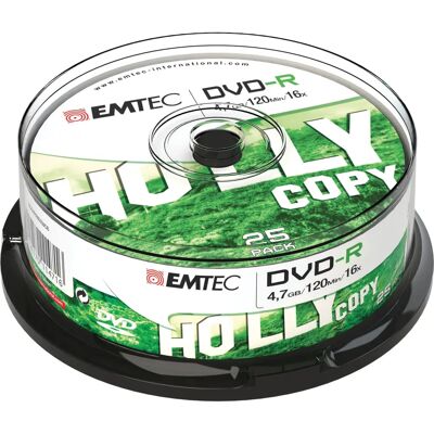 Emtec ECOVR472516CB 4,7 Go DVD-R - DVD Emtec ECOVR472516CB 4,7 Go DVD-R - DVD