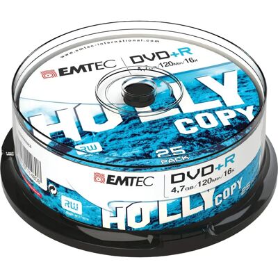 Emtec ECOVPR472516CB 4,7GB DVD+R - DVDs Emtec ECOVPR472516CB 4,7GB DVD+R - DVDs