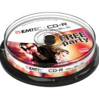 Emtec 52x 10er Pack CD-R 700MB - Optisches Medium Emtec 52x 10er Pack CD-R 700MB - Optisches Medium