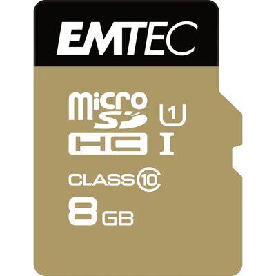 Carte mémoire Emtec ECMSDM8GHC10GP - 8GB MicroSDHC, Classe 10 Carte mémoire Emtec ECMSDM8GHC10GP - 8GB MicroSDHC, Classe 10