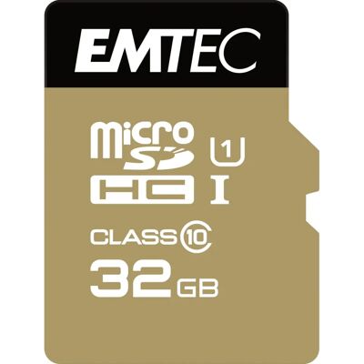 Emtec MicroSD Clase 10 Gold 32GB - tarjeta microSD Emtec MicroSD Clase 10 Gold 32GB - tarjeta microSD