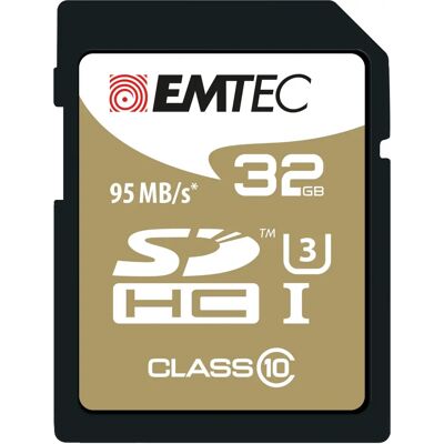 Carte Mémoire Emtec ECMSD32GHC10SP - 32GB Classe 10 SDHC - Publicité Carte Mémoire Emtec ECMSD32GHC10SP - 32GB Classe 10 SDHC - Publicité