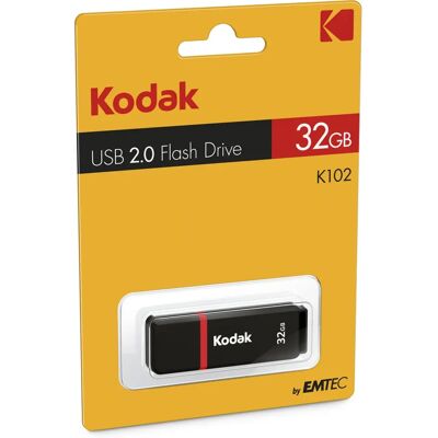 Kodak K100 32GB Clé USB - USB 2.0 - Publicité Kodak K100 32GB Clé USB - USB 2.0 - Publicité
