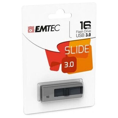 Pen USB Emtec B250 Slide 16GB - Chiavetta USB 3.2 Gen 1 Pen USB Emtec B250 Slide 16GB - Chiavetta USB 3.2 Gen 1