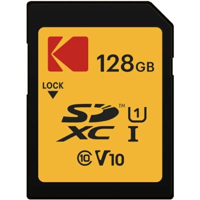 Kodak 128GB Speicherkarte - 85MB/s Lesegeschwindigkeit Kodak 128GB Speicherkarte - 85MB/s Lesegeschwindigkeit