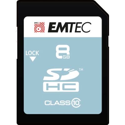 Emtec Classico 8 GB MicroSDHC Classe 10 - Scheda di memoria Emtec Classico 8 GB MicroSDHC Classe 10 - Scheda di memoria