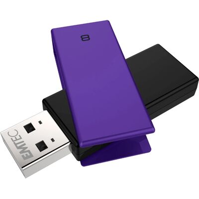 Emtec C350 Brick 2.0 Clé USB 8GB - USB-A Emtec C350 Brick 2.0 Clé USB 8GB - USB-A