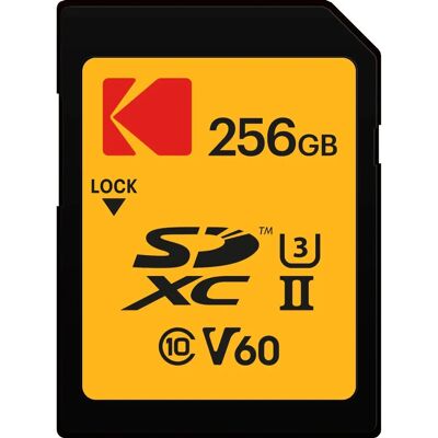 Kodak Ultra Pro 256GB Muistikortti - UHS-II V60 SDXC Kodak Ultra Pro 256GB Muistikortti - UHS-II V60 SDXC