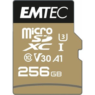 Emtec SpeedIN Pro 256 GB MicroSDXC UHS-I Classe 10 - Carte MicroSDXC Emtec SpeedIN Pro 256 GB MicroSDXC UHS-I Classe 10 - Carte MicroSDXC