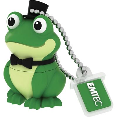 Emtec Crooner Frog USB Flash Drive - 16GB - USB 2.0 Emtec Crooner Frog USB Flash Drive - 16GB - USB 2.0