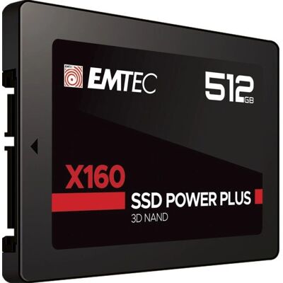Emtec X160 SSD 512GB - 2,5" SATA III QLC NAND Emtec X160 SSD 512GB - 2,5" SATA III QLC NAND