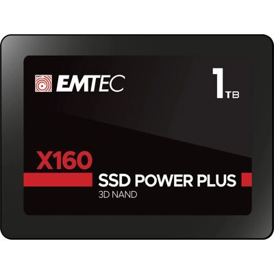 Emtec X160 1TB SSD - 2,5 Zoll SATA III QLC NAND Emtec X160 1TB SSD - 2,5 Zoll SATA III QLC NAND