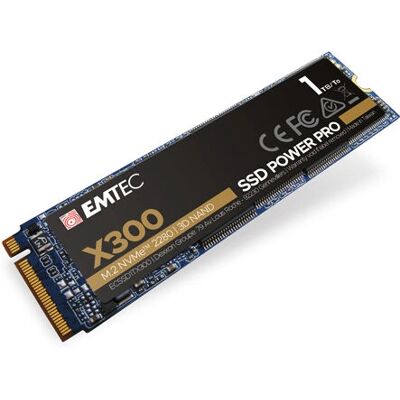 Emtec X300 Power Pro 1TB SSD NVMe - Memoria Interna Emtec X300 Power Pro 1TB SSD NVMe - Memoria Interna