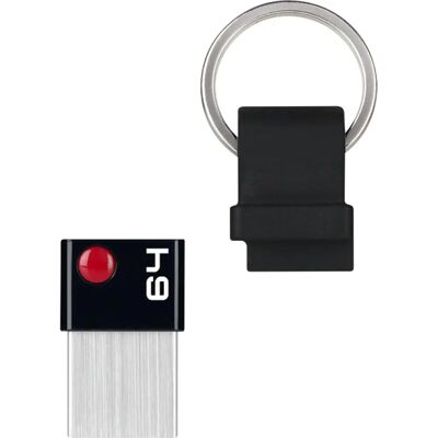 Emtec T100 Nano Ring 64GB USB 3.2 Pendrive Emtec T100 Nano Ring 64GB USB 3.2 Pendrive