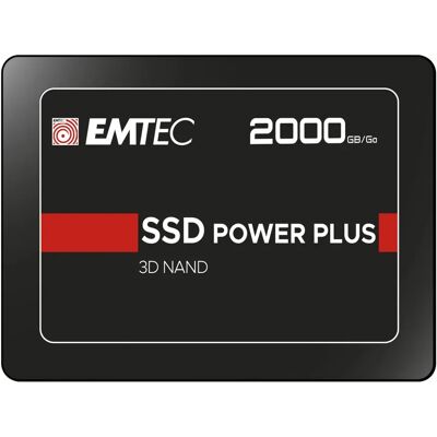 Emtec X150 2 TB SATA III 3D NAND SSD - Alta Capacidad y Velocidad Rápida Emtec X150 2 TB SATA III 3D NAND SSD - Alta Capacidad y Velocidad Rápida