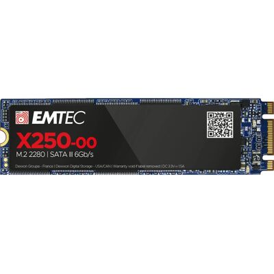 Emtec X250 SSD 2TB M.2 SATA III - Almacenamiento y Rendimiento Emtec X250 SSD 2TB M.2 SATA III - Almacenamiento y Rendimiento