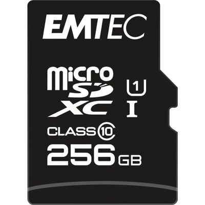 Emtec EliteGold 256 GB MicroSDXC UHS-I Classe 10 - Carte microSDXC Emtec EliteGold 256 GB MicroSDXC UHS-I Classe 10 - Carte microSDXC