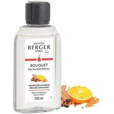 Maison Berger Paris 6032 Aroma Diffuser Nachfüllung - Orange Zimt - 200ml Maison Berger Paris 6032 Aroma Diffuser Nachfüllung - Orange Zimt - 200ml
