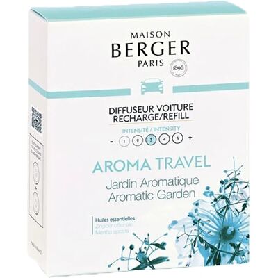 Maison Berger Paris 006439 - Ricarica Auto Aroma Travel - Fragranza Floreale & Erbacea Maison Berger Paris 006439 - Ricarica Auto Aroma Travel - Fragranza Floreale & Erbacea