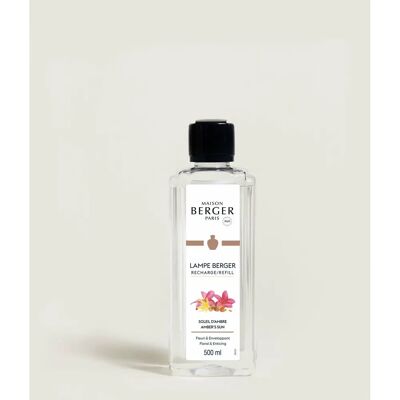 Maison Berger Paris Amber's Sun - Recharge de 500 ml parfum floral et ambre - Lampe Catalytique - Publicité Maison Berger Paris Amber's Sun - Recharge de 500 ml parfum floral et ambre - Lampe Catalytique - Publicité