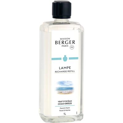 Maison Berger Paris Vent d'Ocean - Recharge Parfumée 1L - Publicité Maison Berger Paris Vent d'Ocean - Recharge Parfumée 1L - Publicité