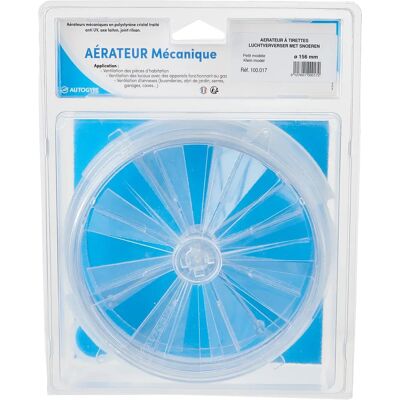 Rejilla de Ventilación Autogyre - Manijas de Cristal Ajustables - Silencioso y Resistente UV Rejilla de Ventilación Autogyre - Manijas de Cristal Ajustables - Silencioso y Resistente UV