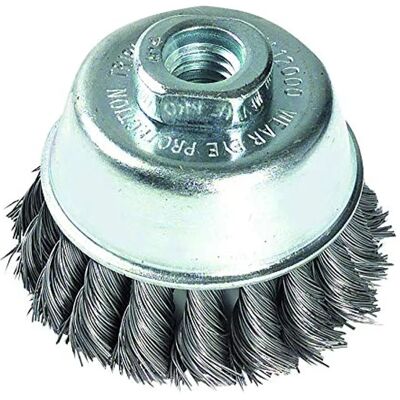 Cepillo de corte metálico Tivoly - Diámetro 90mm - Herramienta de lijado pesado Cepillo de corte metálico Tivoly - Diámetro 90mm - Herramienta de lijado pesado