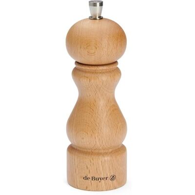 DE BUYER Rumba Pfeffermühle - Verstellbarer Stahl, 14cm DE BUYER Rumba Pfeffermühle - Verstellbarer Stahl, 14cm