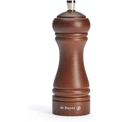 De Buyer Java 14 cm Dunkler Salz-Mühle - Salz Mühle De Buyer Java 14 cm Dunkler Salz-Mühle - Salz Mühle