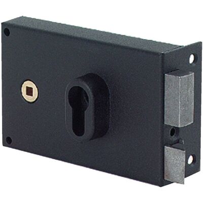 JPM 114500-01-1Y - Cerradura monopunto perfil europeo - Reversible, 140x88mm JPM 114500-01-1Y - Cerradura monopunto perfil europeo - Reversible, 140x88mm