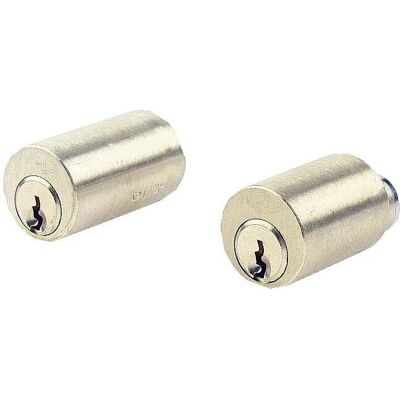 JPM Cilindro di sicurezza in ottone lucido 50mm - Accessorio di serratura JPM Cilindro di sicurezza in ottone lucido 50mm - Accessorio di serratura