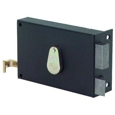JPM Cerradura Horizontal 4 Ranuras Caja de Acero - Seguridad para Puertas JPM Cerradura Horizontal 4 Ranuras Caja de Acero - Seguridad para Puertas