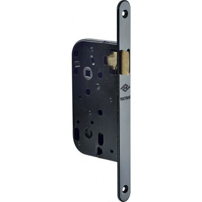 Cerradura JPM - 250000-02-1J - Negro - Eje 50mm - Extremo redondo Cerradura JPM - 250000-02-1J - Negro - Eje 50mm - Extremo redondo