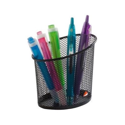 Alba Mesh Porte-Mines en Acier Noir - Organisateur Crayons & Accessoires - Publicité Alba Mesh Porte-Mines en Acier Noir - Organisateur Crayons & Accessoires - Publicité