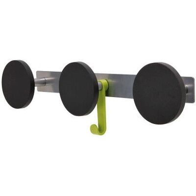 Alba PMS3 Wandhaken - Schwarz, Silber - Tragkraft 30kg Alba PMS3 Wandhaken - Schwarz, Silber - Tragkraft 30kg