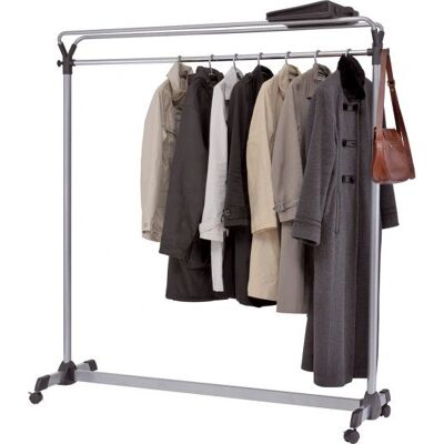 Archivo 2000 ALPMGROUP3 GS Kleiderständer - Bodenstehend, Grau, 2 Haken Archivo 2000 ALPMGROUP3 GS Kleiderständer - Bodenstehend, Grau, 2 Haken