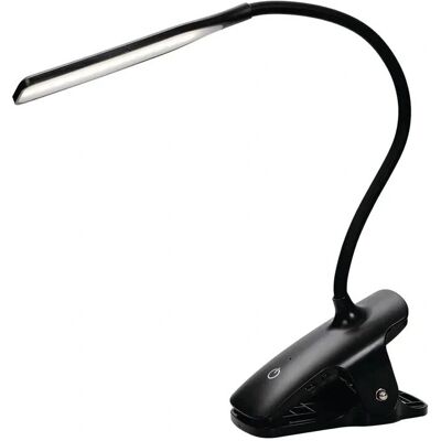 Alba LED Wireless Desk Lamp - Black - Flexible Arm - Desk Clamp - LED Alba LED Wireless Desk Lamp - Black - Flexible Arm - Desk Clamp - LED
