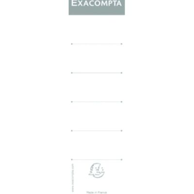 Exacompta 5378E irattartó címkék - Fehér - 10 db Exacompta 5378E irattartó címkék - Fehér - 10 db