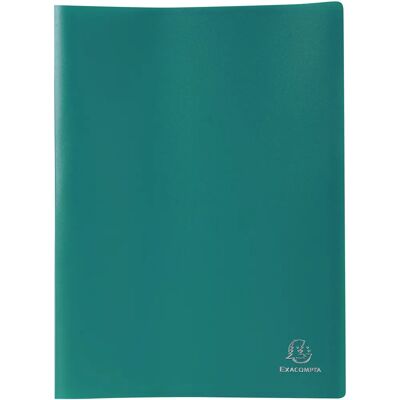 Dossier de documents vert foncé A4 Exacompta - 20 vues - Publicité Dossier de documents vert foncé A4 Exacompta - 20 vues - Publicité