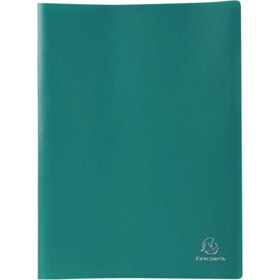 Exacompta Dunkelgrüne Polypropylen-Ordner - A4 - 80 Seiten - Packung zu 12 Exacompta Dunkelgrüne Polypropylen-Ordner - A4 - 80 Seiten - Packung zu 12